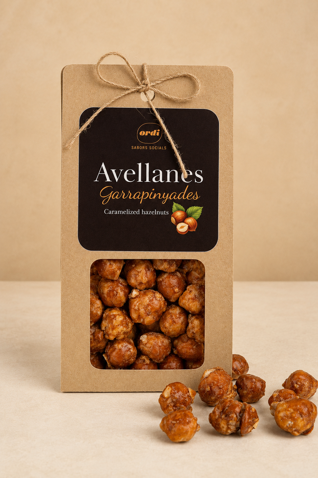 Avellanes garrapinyades 70g