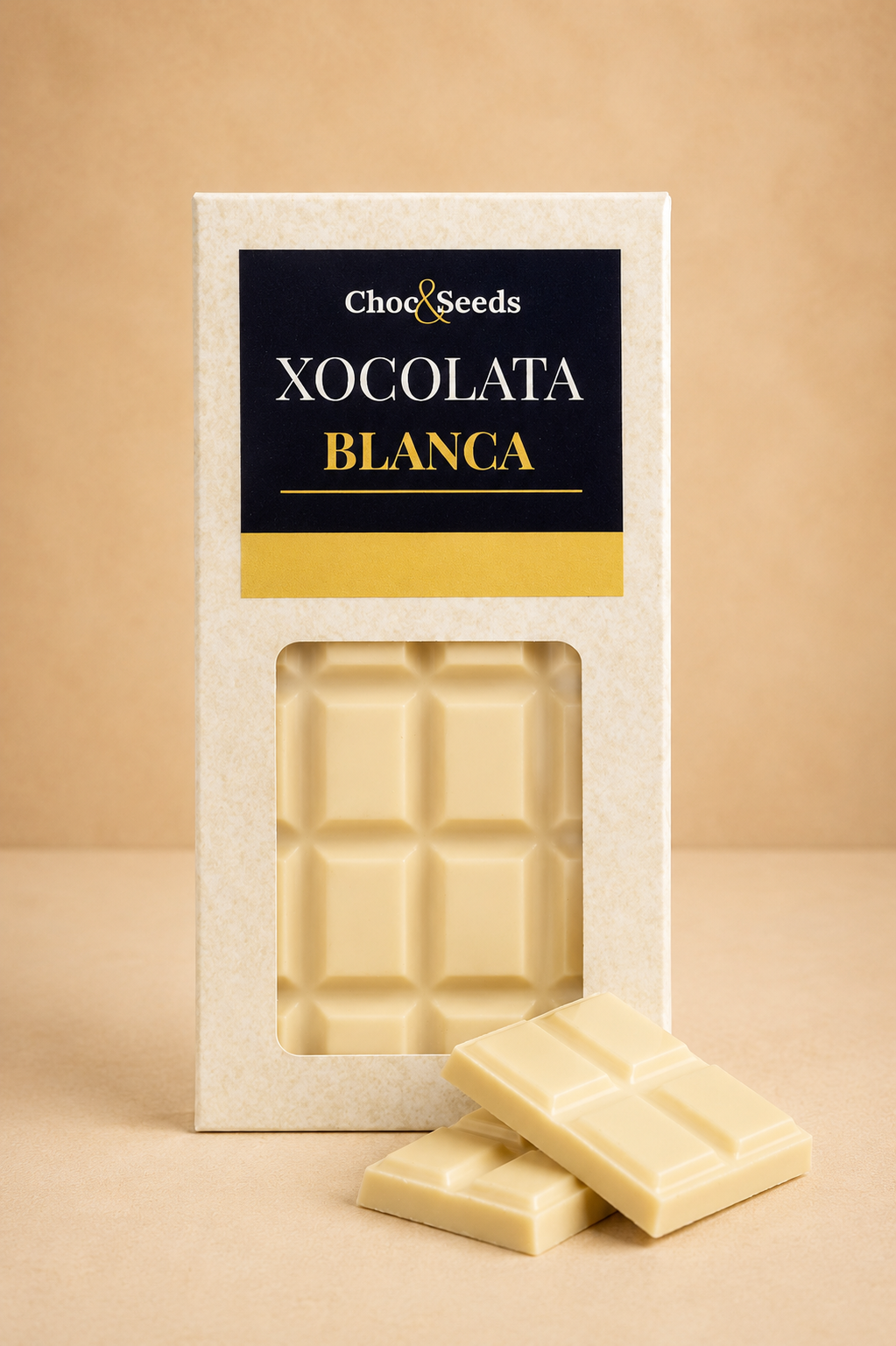 Rajola de xocolata blanca 50g