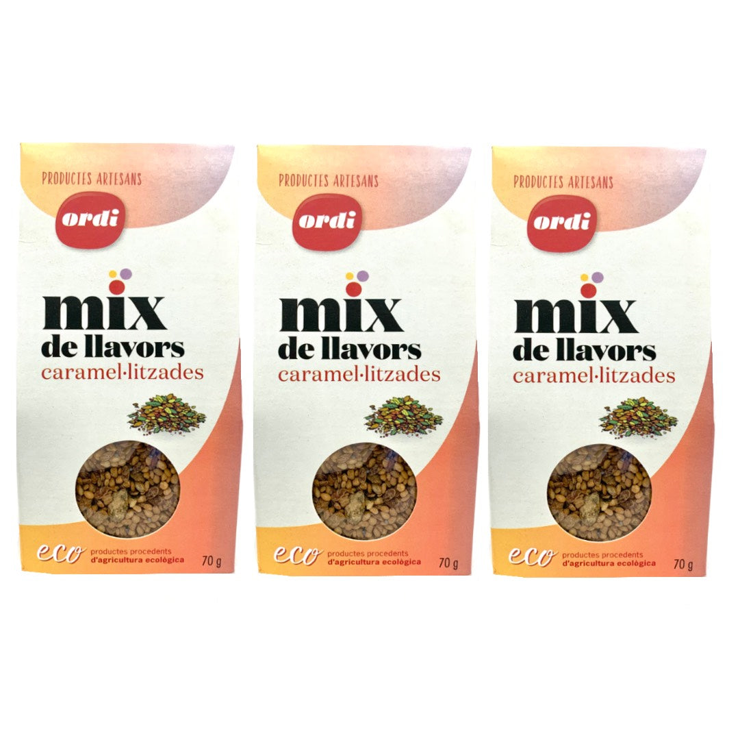 Mix de llavors caramel·litzades 70g