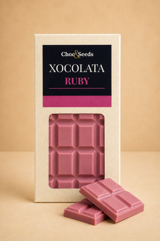 Rajola de xocolata ruby 50g