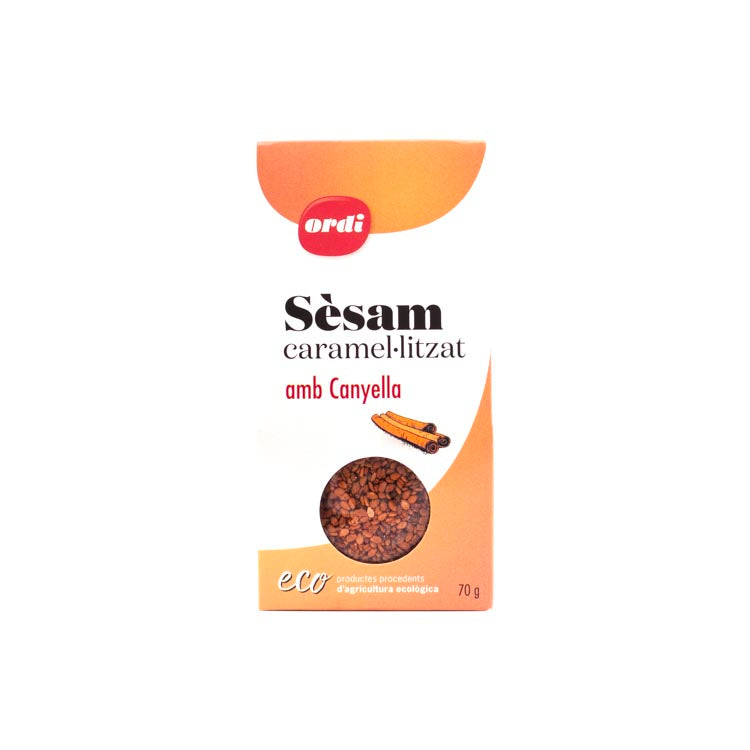 Sèsam caramel·litzat amb canyella 70g